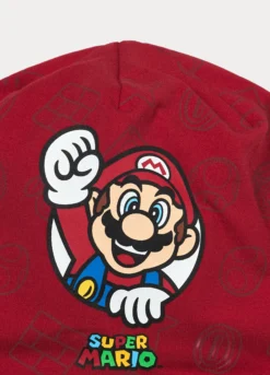 Berretto Super Mario in french terry stretch