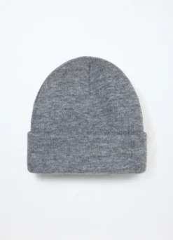 Berretto tricot con patch