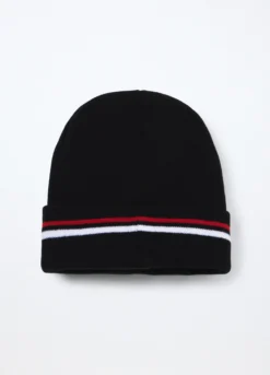 Berretto tricot con patch