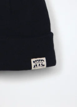 Berretto tricot con patch