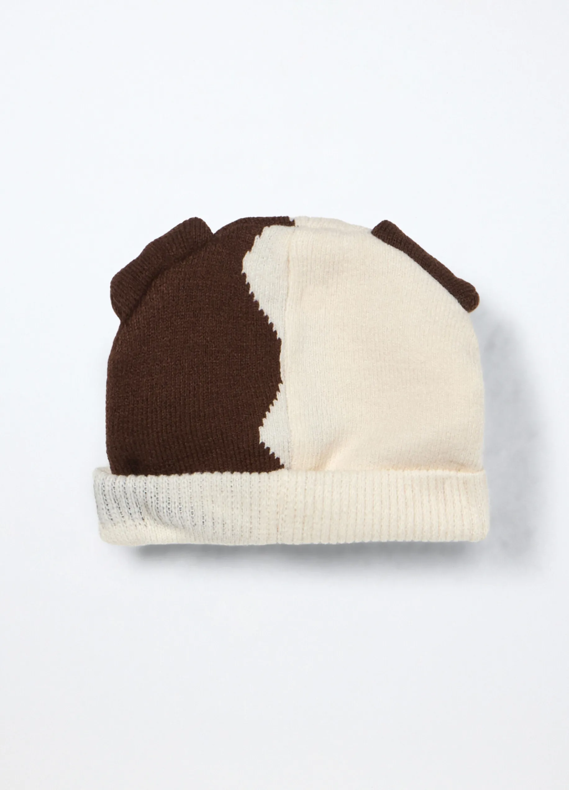 Berretto beanie con ricami neonato