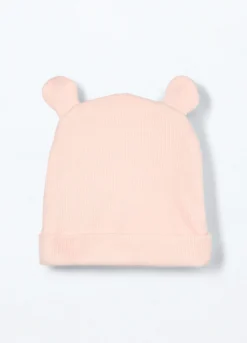 Berretto in costina misto cotone neonato