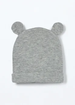 Berretto in costina misto cotone neonato