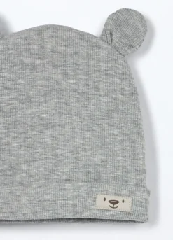 Berretto in costina misto cotone neonato