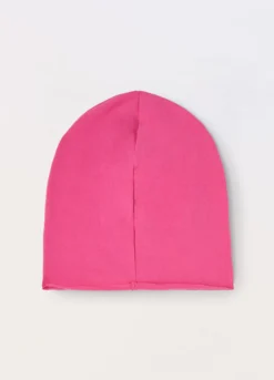 Berretto in french terry di cotone stretch