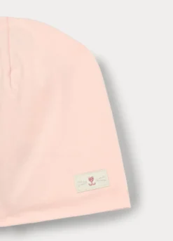 Berretto in jersey di cotone stretch neonata
