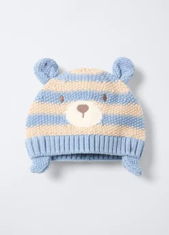 Berretto tricot in puro cotone neonato