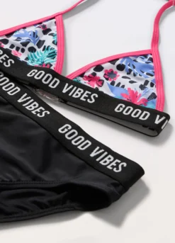 Bikini con stampa ragazza
