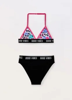 Bikini con stampa ragazza