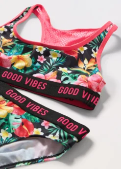 Bikini con stampa ragazza