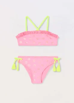 Bikini con stampa bambina