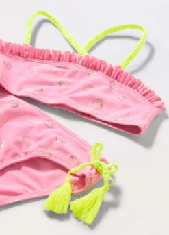 Bikini con stampa bambina