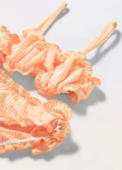 Bikini costume a righe bambina