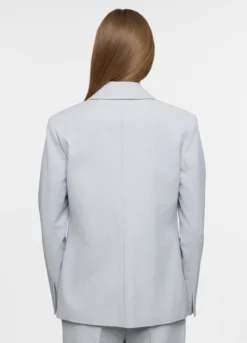 Blazer con collo reverse donna