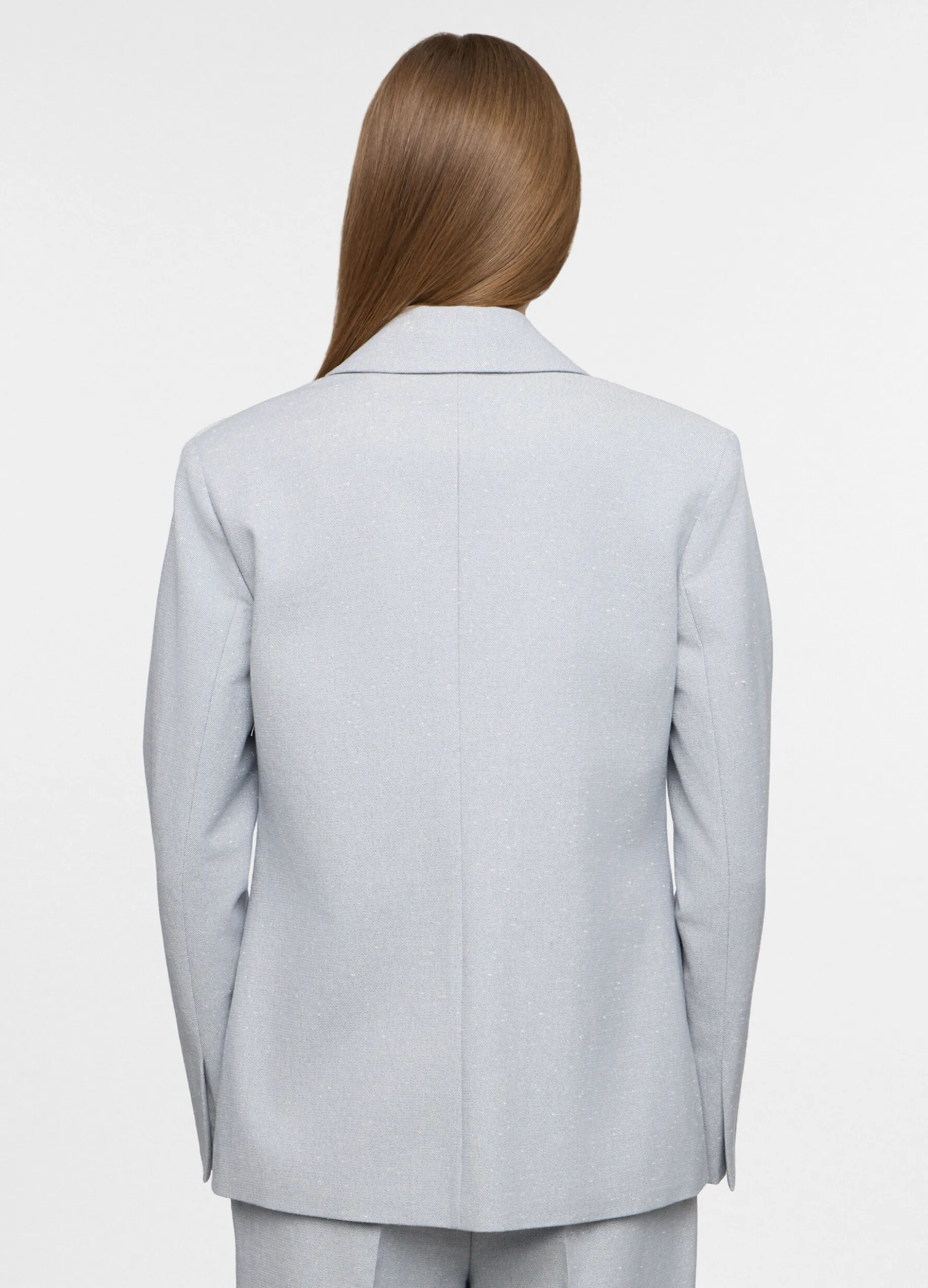Blazer con collo reverse donna