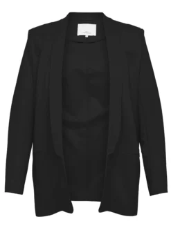 Blazer con scollo reverse donna