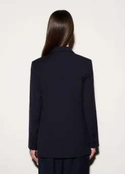 Blazer doppiopetto misto viscosa donna