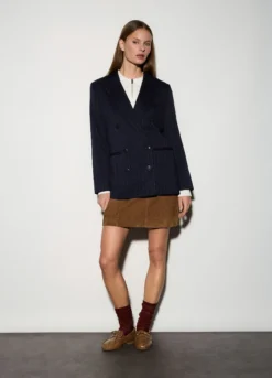 Blazer doppiopetto stretch donna