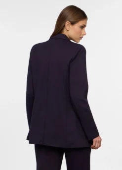 Blazer in punto Milano misto viscosa donna