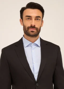 Blazer in tessuto stretch uomo