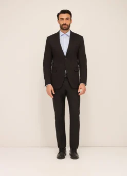 Blazer in tessuto stretch uomo