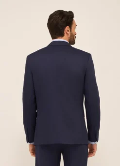 Blazer in tessuto stretch uomo