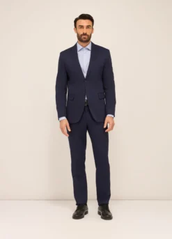 Blazer in tessuto stretch uomo