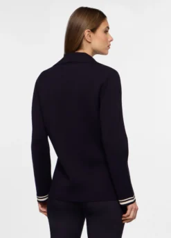 Blazer tricot misto viscosa donna
