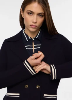 Blazer tricot misto viscosa donna