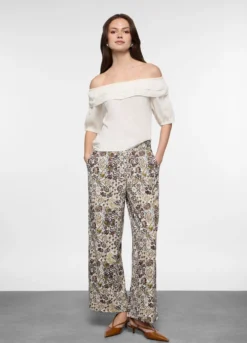 Blusa fit regular in american crêpe donna