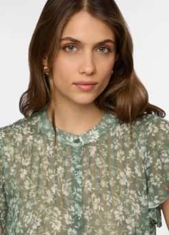 Blusa floreale donna