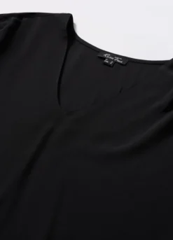 Blusa in pura viscosa donna curvy