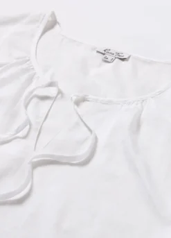 Blusa in puro cotone donna curvy