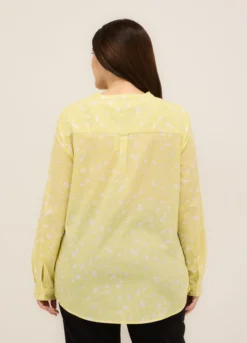 Blusa in puro cotone donna curvy