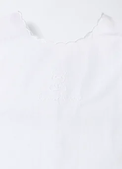 Blusa in puro cotone ricamata