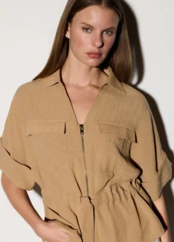 Blusa misto viscosa donna