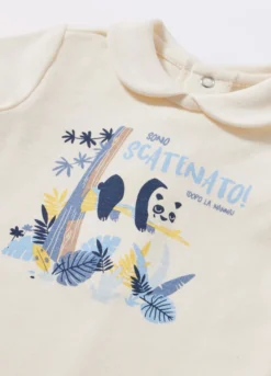 Body in jersey di puro cotone neonato