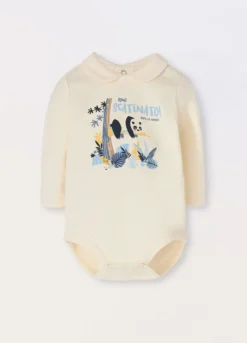 Body in jersey di puro cotone neonato