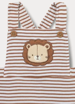 Body-salopette in cotone stretch neonato