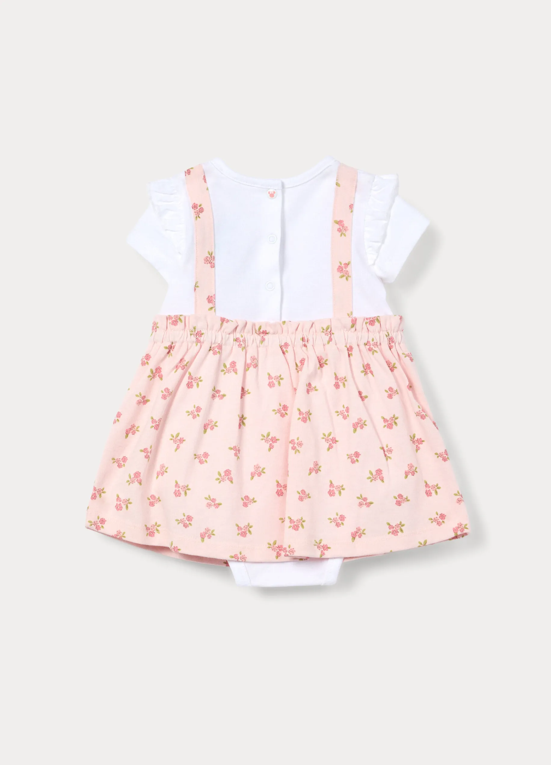 Body-vestito Disney in jersey di puro cotone neonata