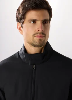 Bomber con zip uomo