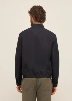 Bomber leggero in tessuto tecnico uomo
