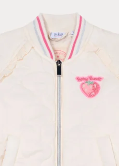 Bomber trapuntato bambina