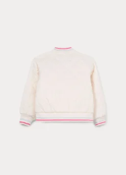 Bomber trapuntato bambina