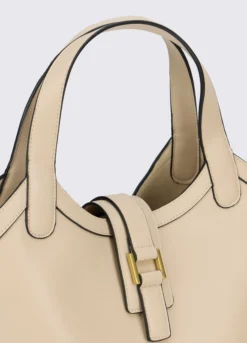 Borsa a secchiello in eco pelle donna