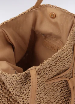 Borsa a spalla in carta tessile donna