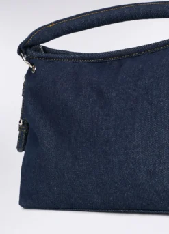 Borsa in denim misto cotone donna