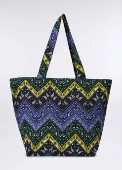 Borsa mare in puro cotone donna