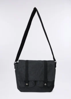 Borsa tracolla con doppia tasca uomo