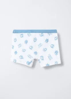 Boxer in jersey di cotone stretch bambino
